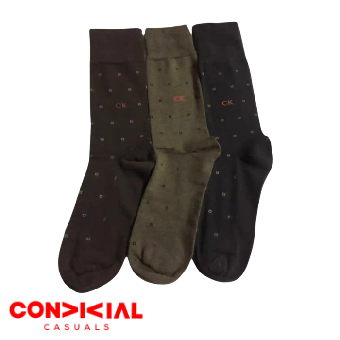 C-K Premium Crew Socks-3 Pair Set