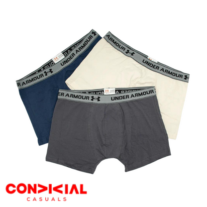 -U-N-D-E-R- -A-R-M-O-U-R- Brief Boxers 3Pc Box