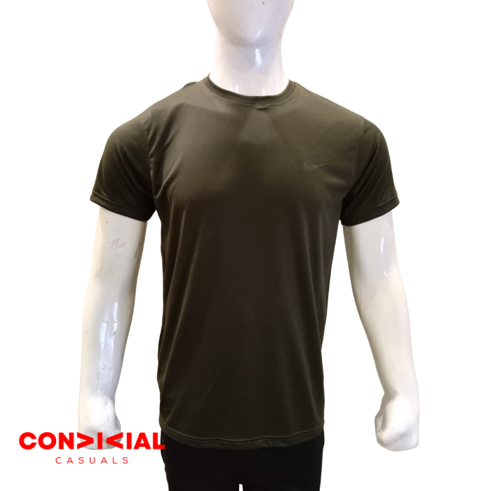 Dri Fit Regular Gym T-Shirt - Dark Green