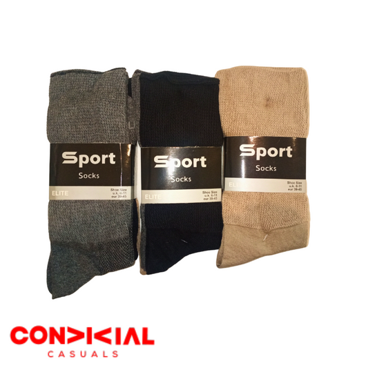 Premium Quality Diabetic Socks 3 Pair Set