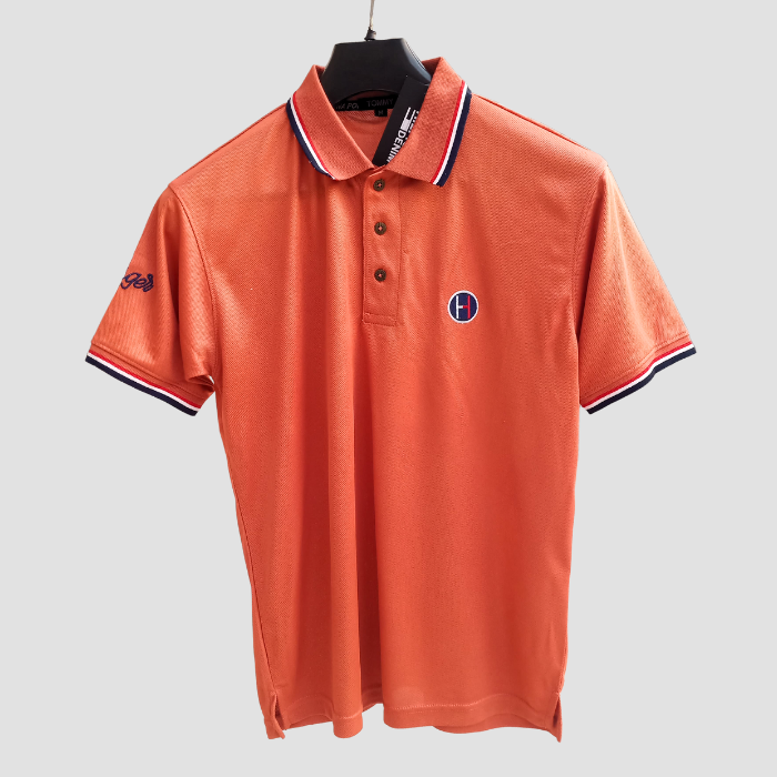 H-I-L-F-I-G-E-R- Dri-Fit Polo T-Shirt Peach