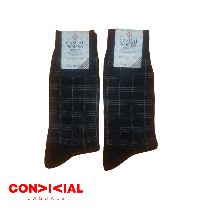 Elegant Design Imported Socks - 2 Pair Set