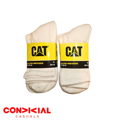 -C-A-T- Premium Half Socks-2 Pair Set