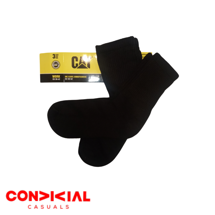 -C-A-T- Premium Half Socks-2 Pair Set