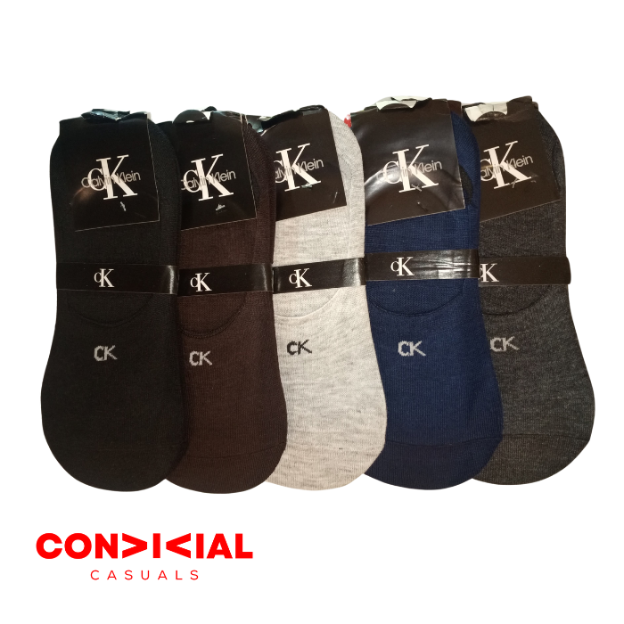 -C-K- Invisible-Loafer Socks 5 pair Set