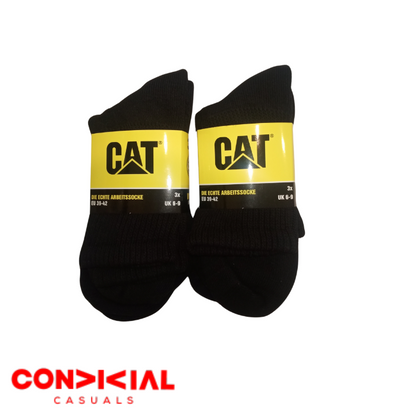 -C-A-T- Premium Half Socks-2 Pair Set