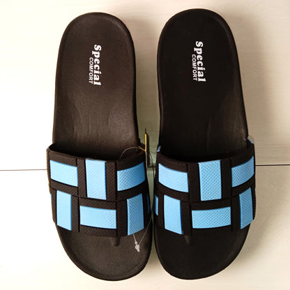 Soft Comfy (Black-Blue) Wedge