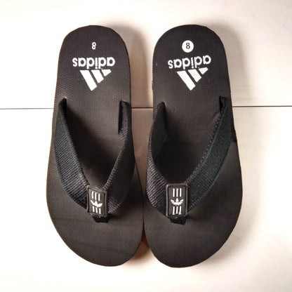 -A-D-I-D-A-S- Mens Slippers / Flip Flop - Black