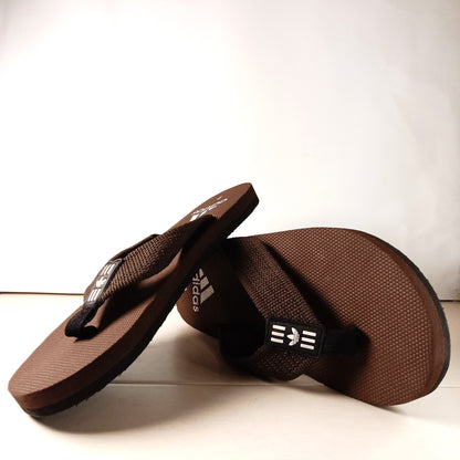 -A-D-I-D-A-S- Comfortable Mens Flip Flop - Brown