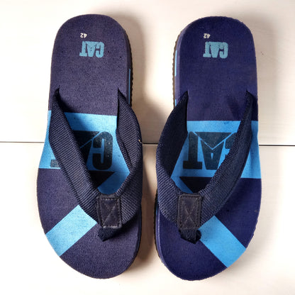 -C-A-T- Navy Blue Mens Light Weight Flip Flop