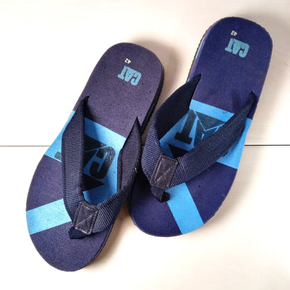 -C-A-T- Navy Blue Mens Light Weight Flip Flop