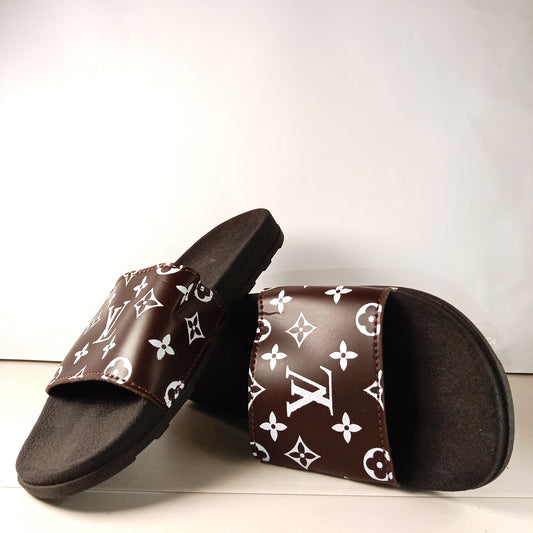 -L-V- Mens TPR Slides