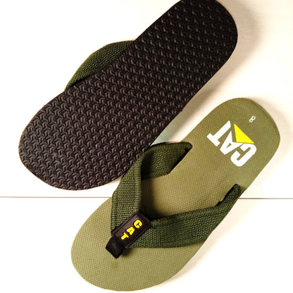 -C-A-T- Mens Flip Flop Green