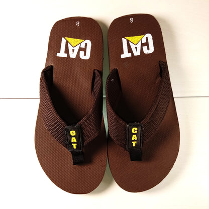 -C-A-T- Mens Flip Flop Brown