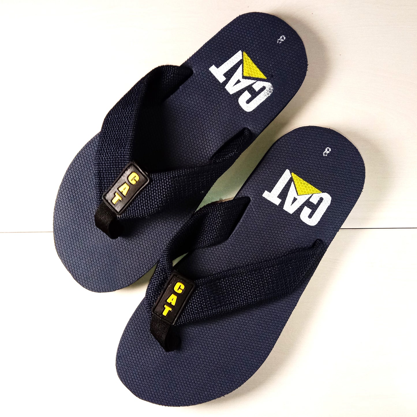 -C-A-T- Mens Flip Flop Navy Blue