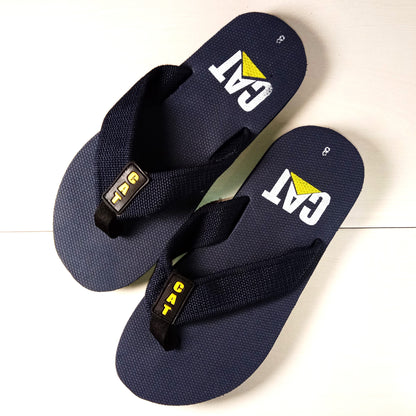 -C-A-T- Mens Flip Flop Navy Blue