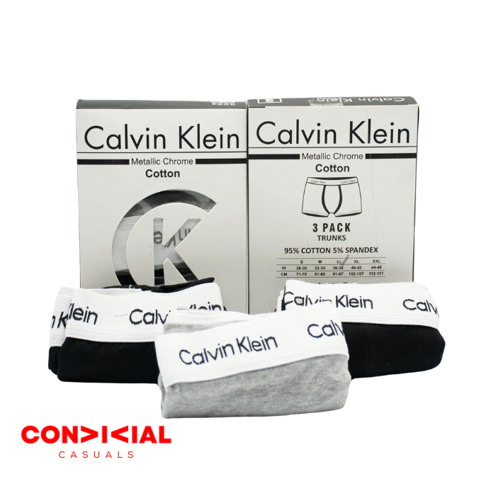 -C-A-L-V-I-N- -K-L-E-I-N Imported Premium Brief Boxers 3Pc Box