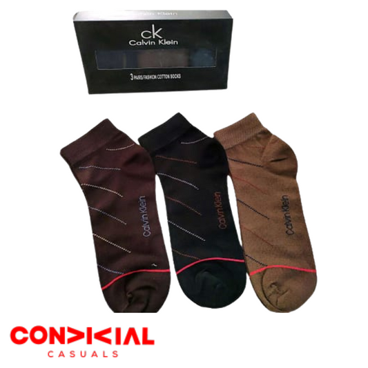 Premium Ankle Socks-3 Pair Gift Box