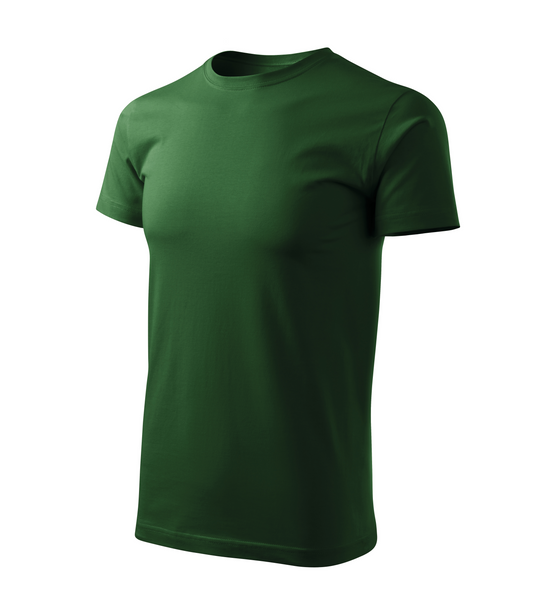 Basic T-Shirt Bottle Green